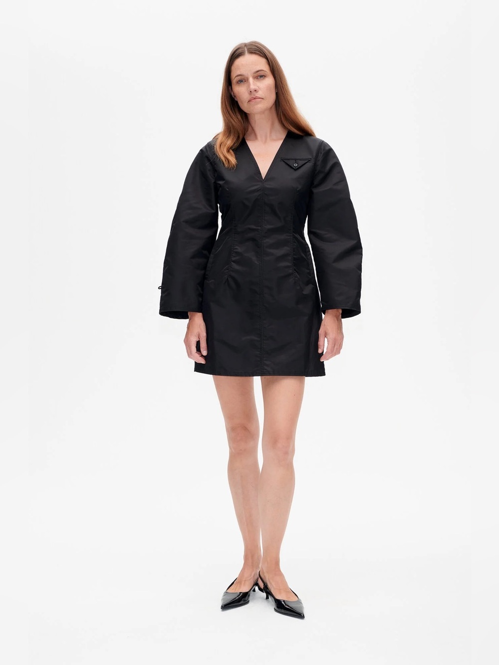BAUM UND PFERDGARTEN Black Long Sleeve Mini Dress Size 2